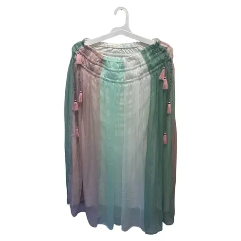 Chelsea & Theodore Pink and Green Midi A