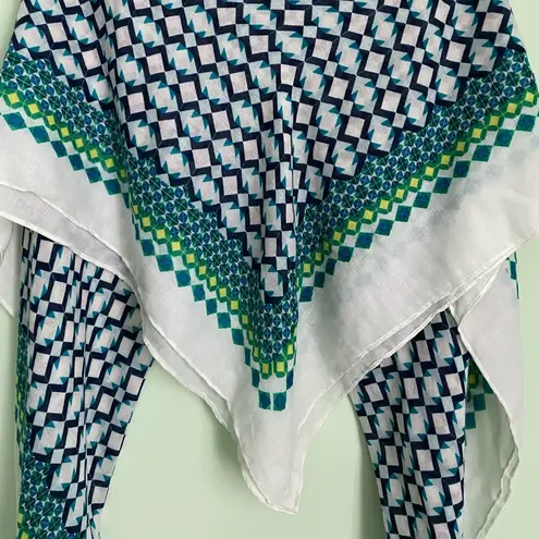 Old Navy  Large Green and Blue Scarf