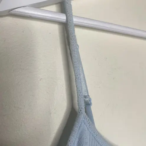 PINK K Kmart Blue Lightweight Knit Mini Pajama Dress Size Medium