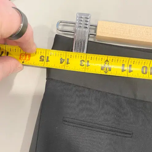 BCBG Maxazria Women's Wool Stretch Wide Leg Dress Trouser - 0