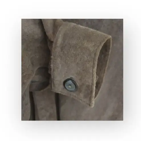 Vintage 90s: Positano š¤ Leather Button Down Shirt Jacket Shacket š¤ Cognac š¤ M Brown Size M