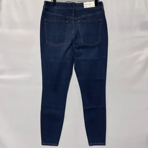 New Warp + Weft High Rise Skinny Jeans Indigo Stretch Denim Size 12 / Size 31 Blue