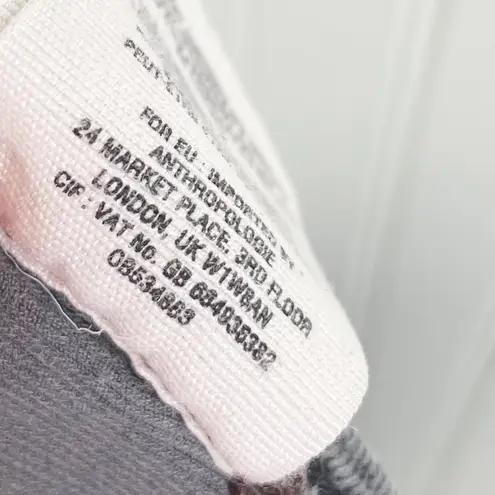 Pilcro and the Letterpress Anthropologie Serif Cords Size 26 Grey Corduroy Pants - Image 9