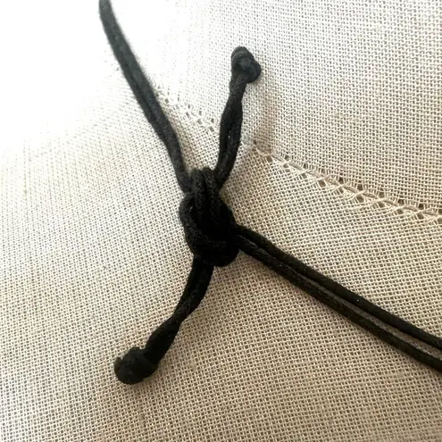 Vintage Cowrie Shell & Bone Bead Choker Necklace