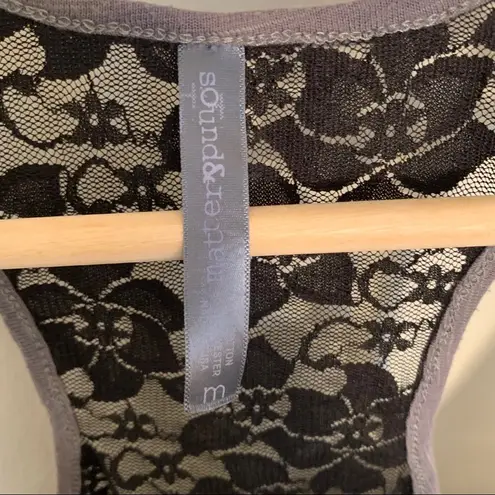 Sound & Matter NWOT  lace back tank top