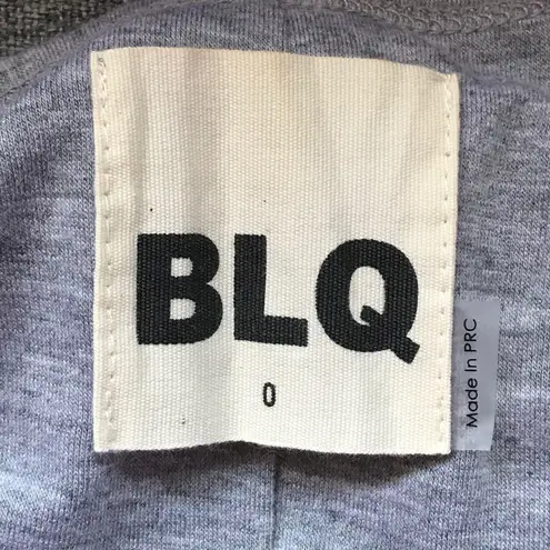 BLQ Basiq BLQ Basic women’s fitted midi dress in heather gray size 0 XXS