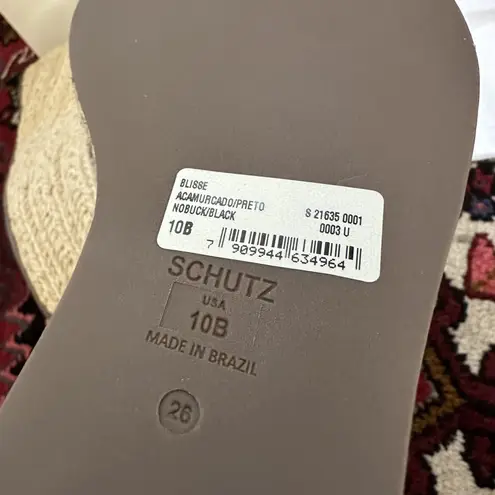 Schutz Brand New Platform Espadrille Sandals