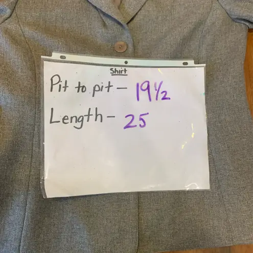 Le Suit 2 piece Pants and Blazer 10 Petite Gray Slacks Jacket Tweed