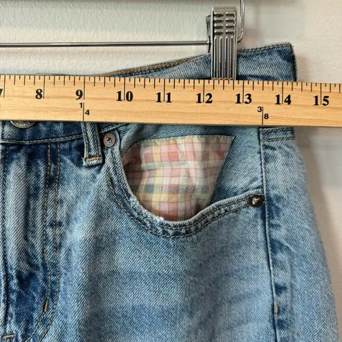 American Eagle  90s Straight Patchwork Distressed Y2K Jeans Artsy 6