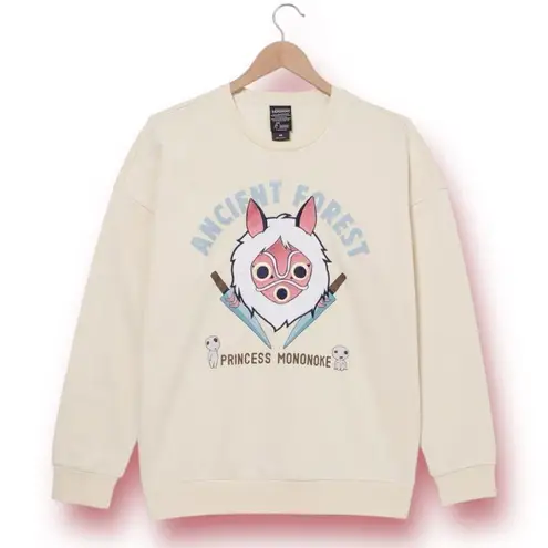 Her Universe Studio Ghibli Princess Mononoke San's Mask Crewneck