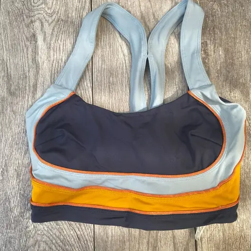 Free People Movement Free people color block sports bra size S