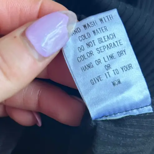 Showpo. Emory Park Black Off the shoulder top Women’s size small NWOT