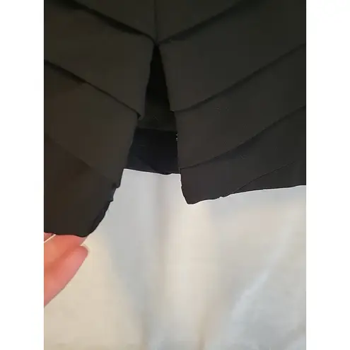 Carmen Marc Valvo Bandage Dress Little Black Dress LBD Cocktail Party Size 6