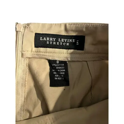 Larry Levine Stretch Women's Tan Skirt