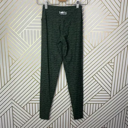 Booty By Brabants Olive Green Spacedye Marled Leggings One Size