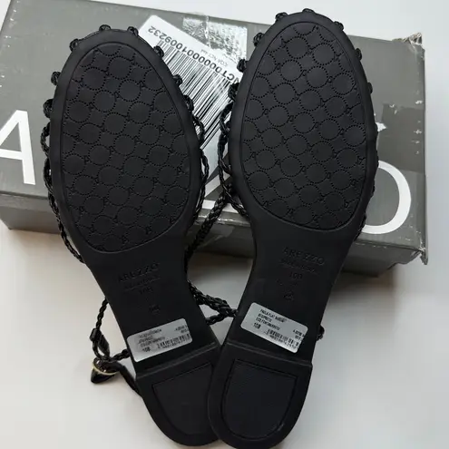 Arezzo Women's Paola Flat Sandals with Braided Straps