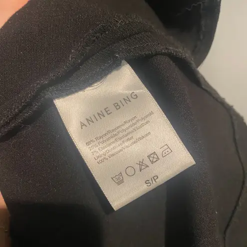 ANINE BING Black Mini Skirt