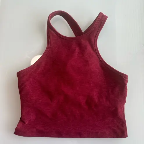 Beyond Yoga  High Neck Red Top