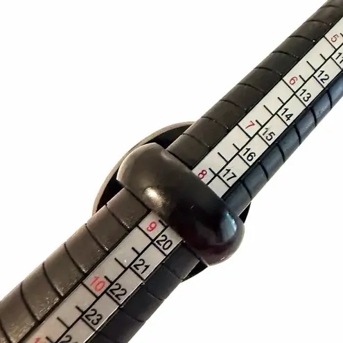 Artisan Carved Mother of Pearl & Black Horn Statement Ring