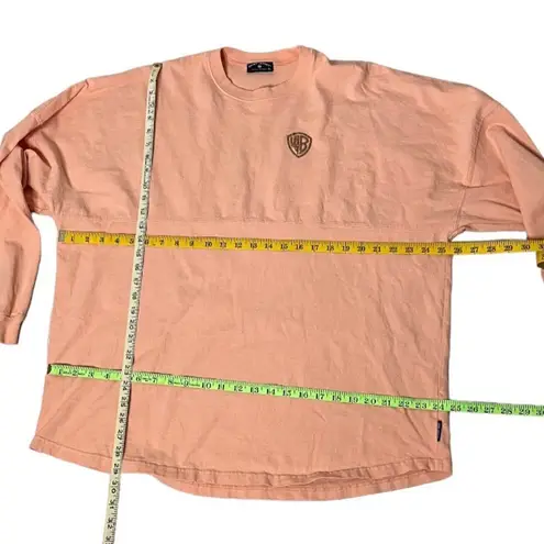 Spirit JERSEY Warner Bros Studios Peach Color Long Sleeves Size XL