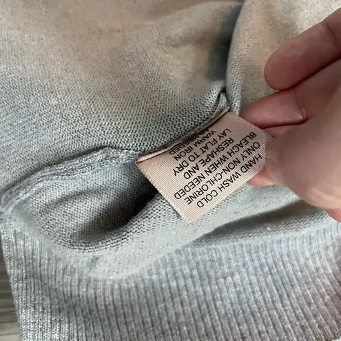 Philosophy  Grey Crewneck Knit Sweater Size Small