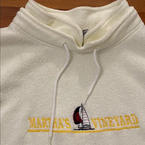 ESY Sport Wear VTG 90s Martha's Vineyard Yellow Sweatshirt Adult Size XL USA