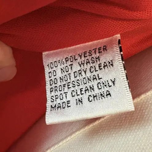 Mac Duggal Ieena for Red Sequin One Shoulder Cut Out Gown Size 2