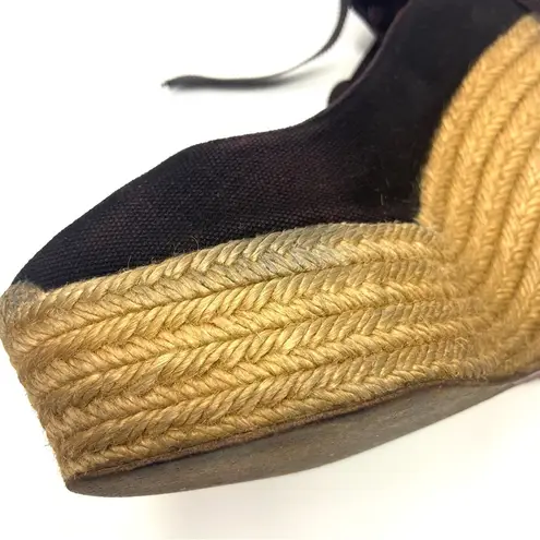 Christian Louboutin  Espadrille Wedges Sz 6