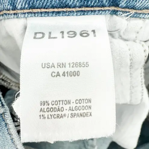 DL1961 Jeans Womens 28 Patti Straight High Rise Vintage Ankle Casual Distressed