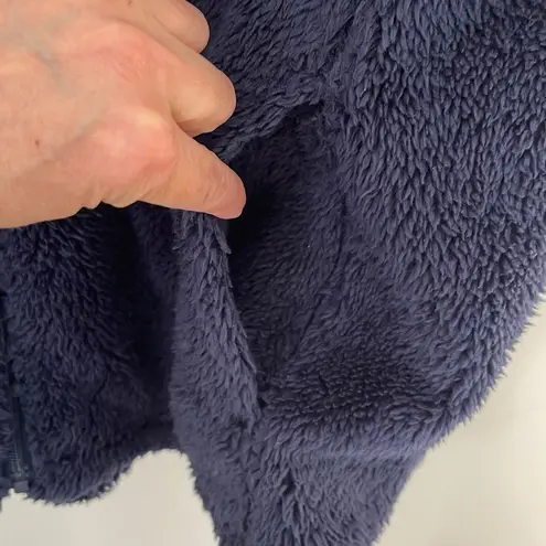 Charles River Apparel Womens Fleece Newport Vest Full Zip Size XL Navy Blue Gray