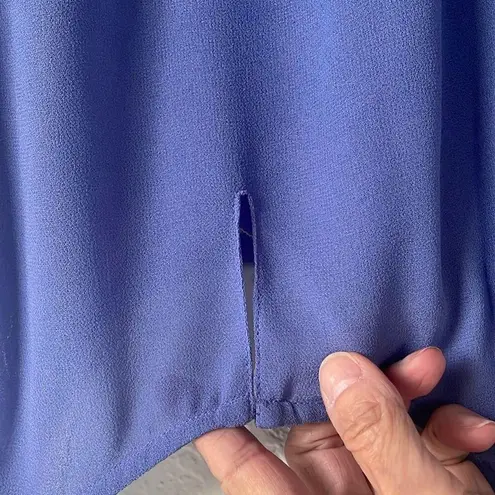 Moulinette Soeurs Anthropologie Blue Beaded Tank Top Coquette Lace Pearls Girly