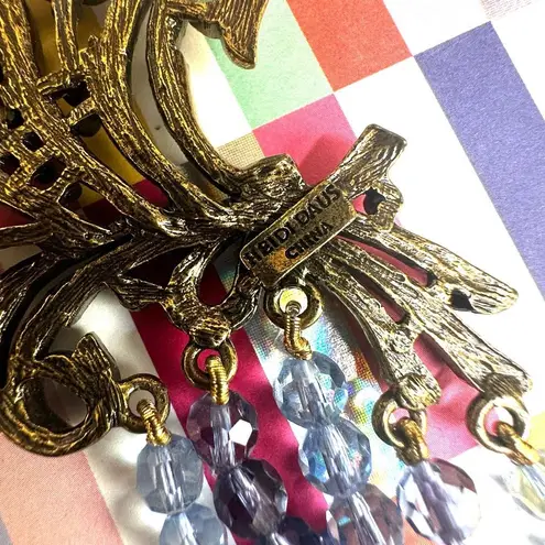 Heidi Daus Floral Bouquet Tassel Necklace