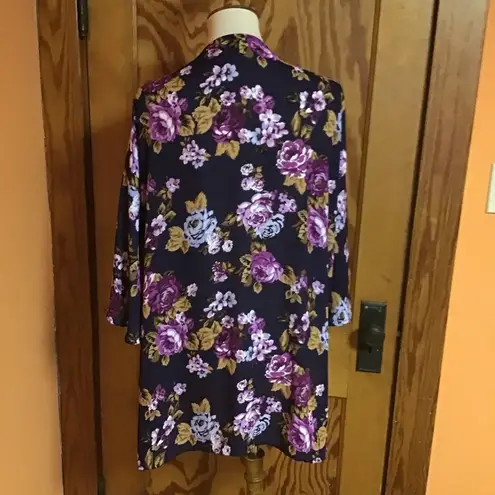 Peach Love California Peach love floral kimono