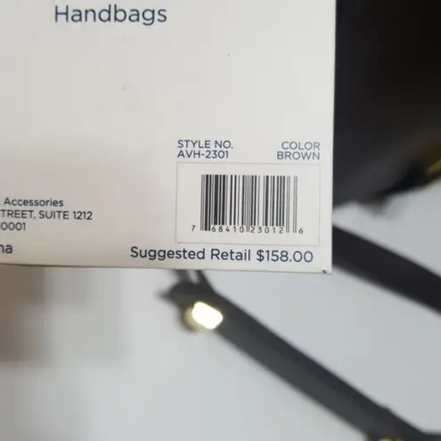 Adrienne Vittadini   CROSSBODY BAG BROWN