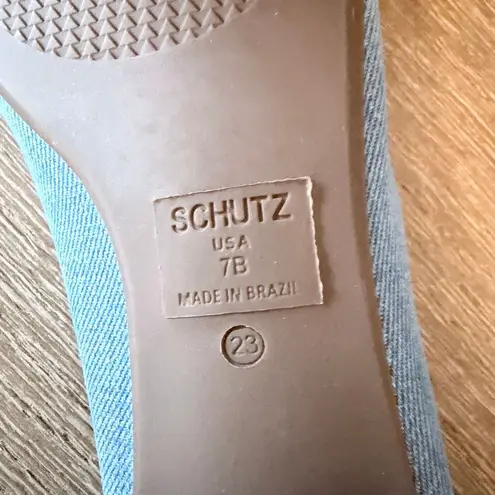 Schutz Arissa Ballet Flats Size 7