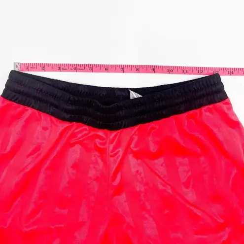 Nike 2/$30 Vintage  Soccer Stripe Athletic Neon Workout Shorts High Waisted