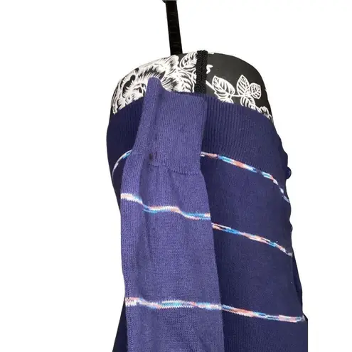 Vintage Mossimo Supply Co Striped Cardigan Blue Size M