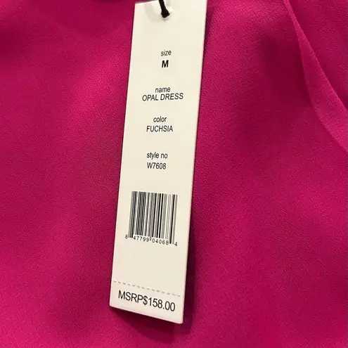 Walter Baker W118 by Pink Fusia Opal Mini Dress Size Medium New with Tags 158.00