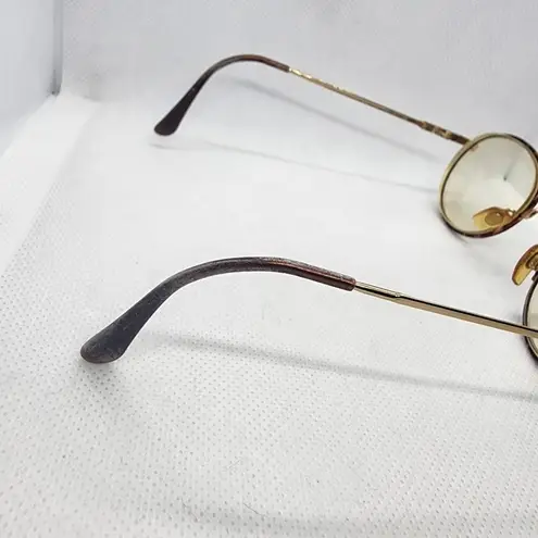 Emporio Armani Gold & Tortoiseshell Prescription Glasses Frames