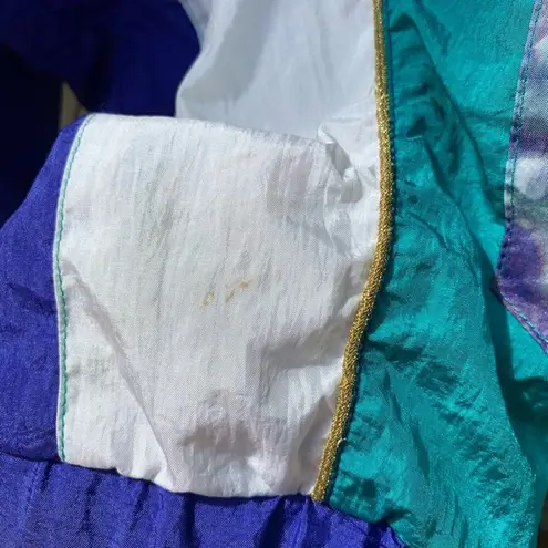 Vintage 80s 90s windbreaker track suit East West Purple