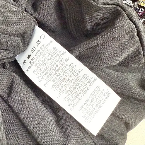 Dress the Population Viviane Rainbow Sequin Ruched Mini Dress Sz S NWT