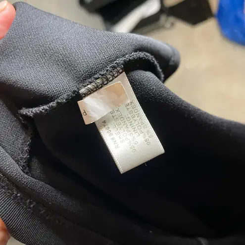 Boston Proper Womens Black Bell Sleeve Long Sleeve Scoop Neck Loose Fit A-line D