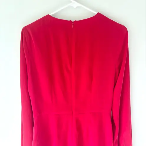 House of Harlow 1960 x Revolve Lotta Mini Dress Crimson Red Cocktail Party Size M