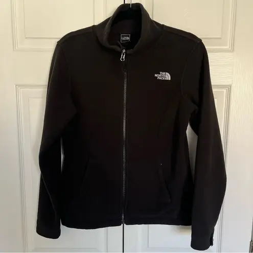 The North Face Black Women’s  Zip Up Fleece Zip Up Jacket Size S - Image 2