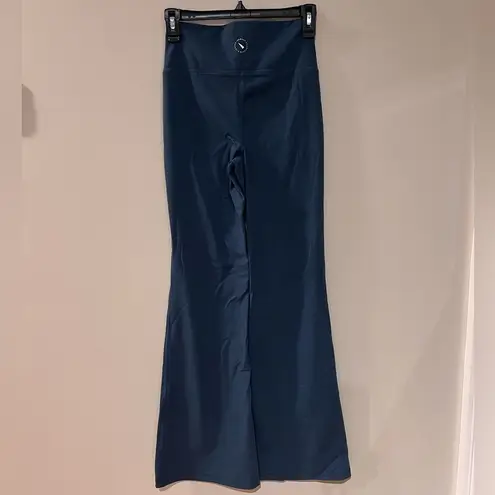UpWest Blue Flare Wide Leg Leggings Size S