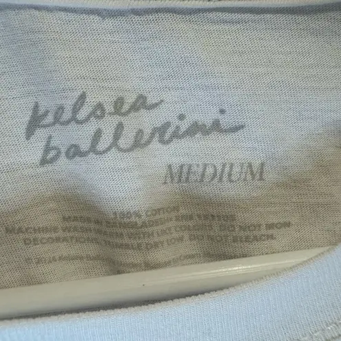 Kelsea Ballerina shirt womens white shirt sleeve country music hip hop Size M Size M