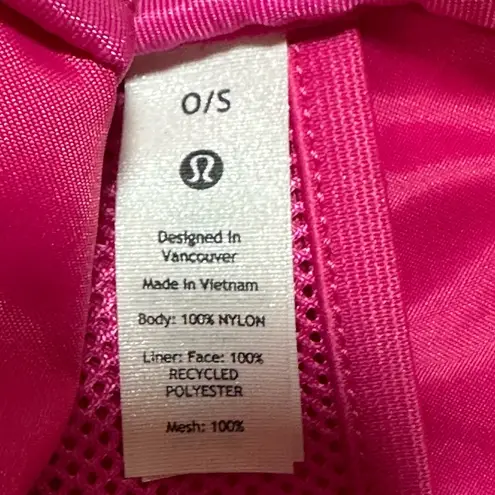 Lululemon  Mini Belt Bag Sonic Pink/Red Merlot Rare Limited Color NWOT 7”