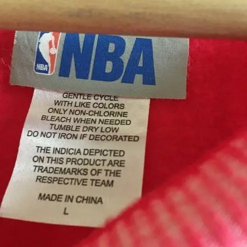 Nba NEW Houston Rockets Distressed Sweatshirt Top Womens Size L