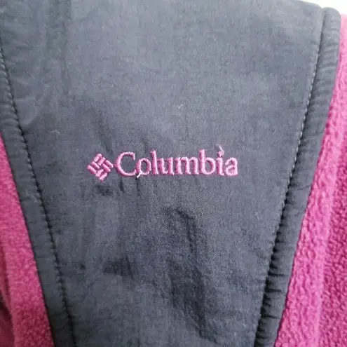 Columbia  women's fleece zip up jacket MEDIUM