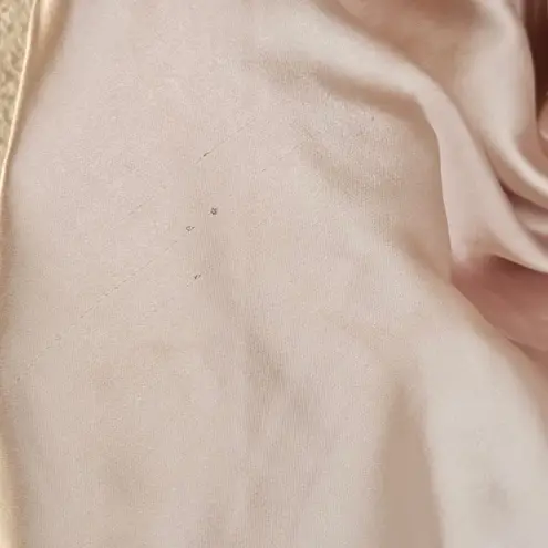 Sachin + Babi NWT Winter Slip Dress in Gold Size 8 Satin Tie Back